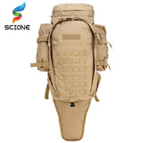 80L Waterproof Molle Camo Tactical Backpack
