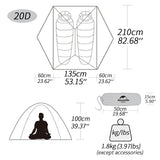 Naturehike  20D Ultralight Travel Tent